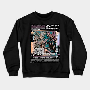 Vaporwave graphic design Crewneck Sweatshirt